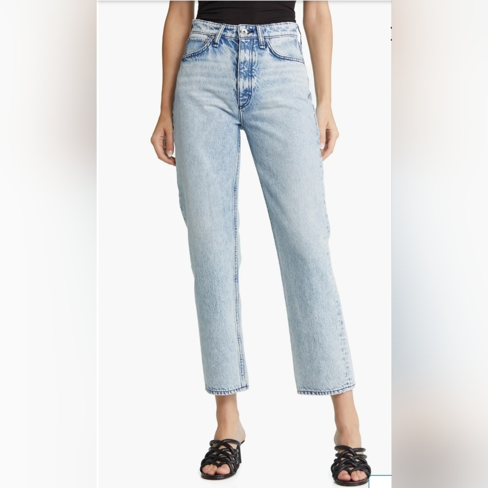 Rag & Bone "Alex High-Rise Ankle Straight" in Venice. Size 27